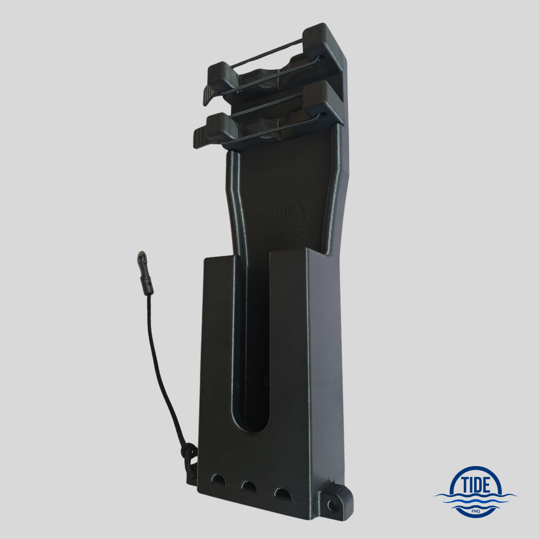 Upright Jetski Speargun rack 